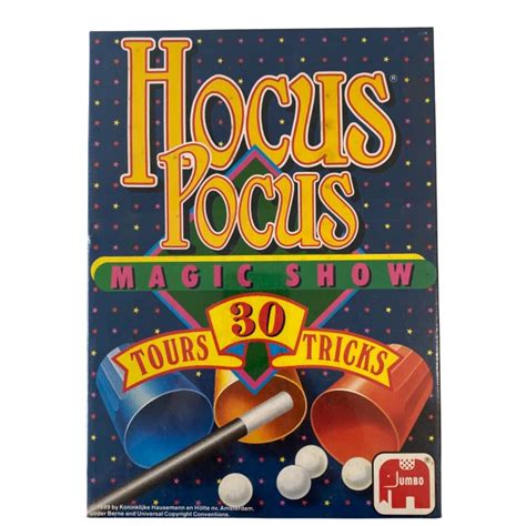Vintage Jumbo 1989 Hocus Pocus Magic Show - New Sealed