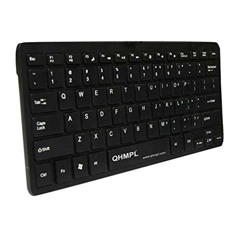 Amazon.in: Buy QHMPL QHM7307 Mini Slim Multimedia Keyboard (Black ...
