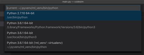 Image result for Visual Studio Code Python-Virtualenv