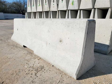 10-Foot Concrete Barrier - Summit Precast Concrete, LP, Montgomery, TX