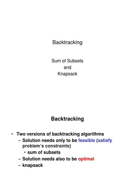 Image result for Backtracking Problems with Subset