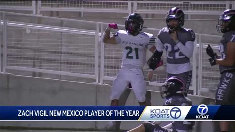 Zach Vigil named 2021 Gatorade New Mexico Player of the Year