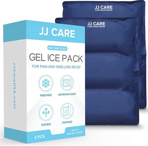 Buy JJ CARE Large Ice Packs for Physical Therapy | 2 Pack 11.75 x 15.5 ...