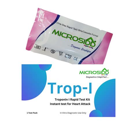 buy troponin i test kit rapid test – Microsidd India