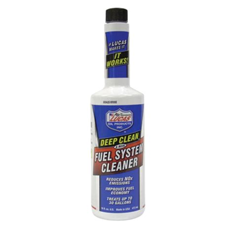 Lucas Oil [10512] Deep Clean Fuel System Cleaner Deep Clean Fuel System ...