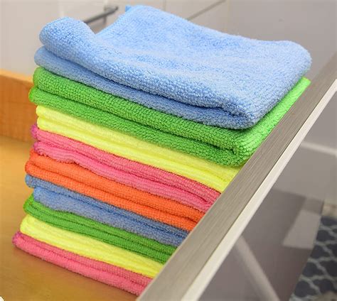 HOS Micro Fiber Car Towels for Drying-Microfiber Rags for Cleaning ...
