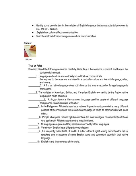 SOLUTION: Purposive Communication Unit 1 Lesson 1 World Englishes and ...