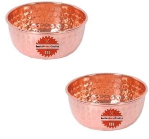 Indie Metal Crafts Copper Dessert Bowl Handmade Pure Copper Bowl ...