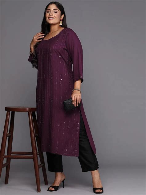 Buy Trendy Plus Size Kurtis for women Online| Libas