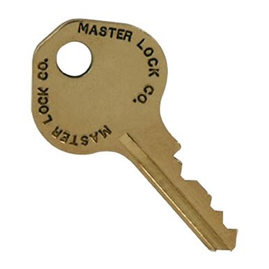 Master Lock Key Identification 的图像结果