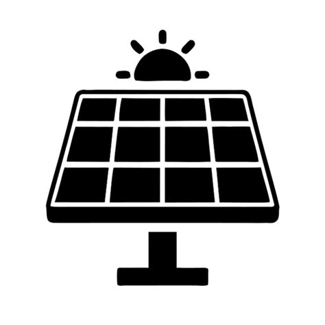 Solar panel vector icon | Premium AI-generated vector