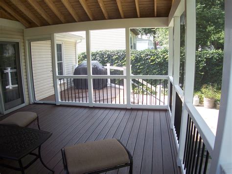Small Front Porch Composite Decking