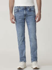MUFTI Slim Men Light Blue Jeans - Buy MUFTI Slim Men Light Blue Jeans ...