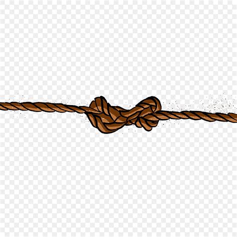 Rope Tug Clipart Transparent PNG Hd, A Tug Of War Thick Dark Brown ...