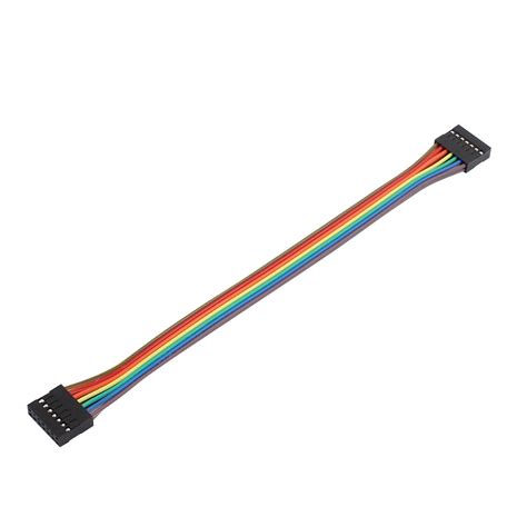 uxcell 2x7P Jumper Wires Double Row Female Head Ribbon Cables Pi Pic ...