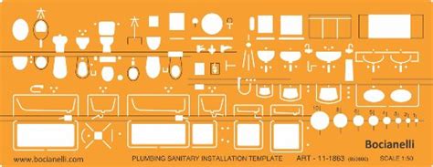 Buy Metric 1:50 Scale Architectural Design Sanitary Bathroom Fittings ...