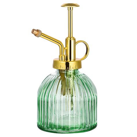 Glass Watering Spray Bottle Vintage Style Spritzer Hand Watering Can ...