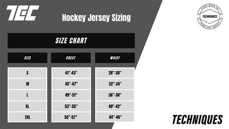 adidas hockey jersey sizing