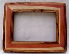 Custom Picture Frames by Crafted Reclaimed Wormy American Chestnut Inlayed Custom Picture Frames
