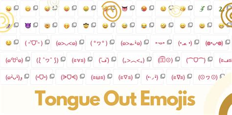 60+ Tongue Out Emojis Copy & Paste - 😛 😜 😝 👅 (ᗒᗜᗕ)