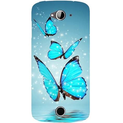 Casotec Flying Butterflies Design Hard Back Case Cover for Acer Liquid ...