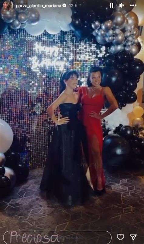 Así se vivió la fiesta de XV años de María, hija de Mariana Garza y ...