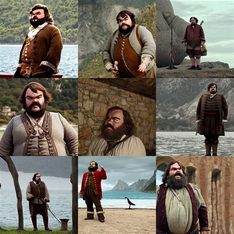 Tall Jack Black, film still from 'Gulliver's Travels' | Stable Diffusion | OpenArt