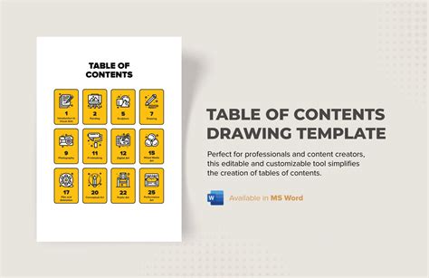 Image result for Proposal Table of Contents Template