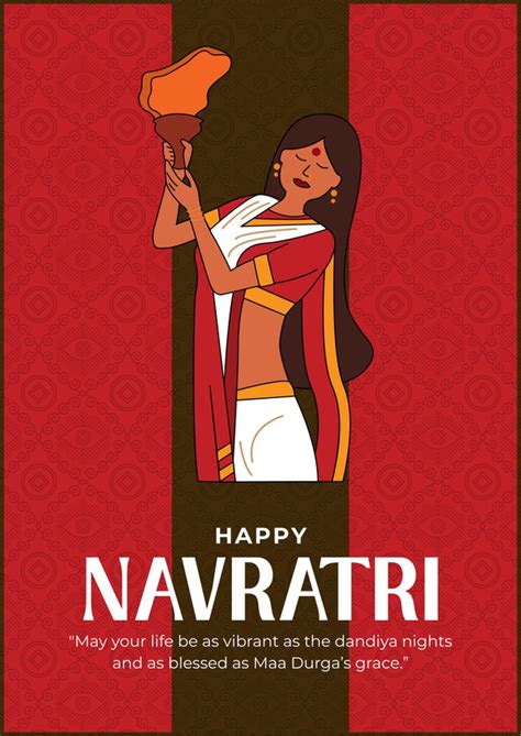 Free Customizable Navratri Poster Design Templates - Canva