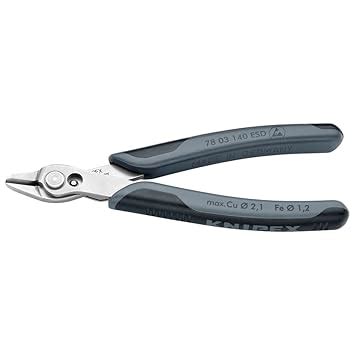 Knipex 78 03 140 ESD Electronics"SuperKnips" Dissipative Cutter ...