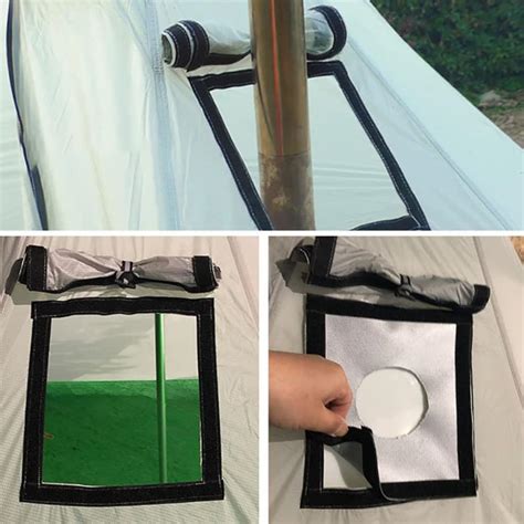 Buy హౌసౌటిల్ హాట్ టెంట్ స్టవ్ జాక్ స్క్వేర్ హై ఫ్లేమ్-రిటార్డెంట్ ఫైర్ ...