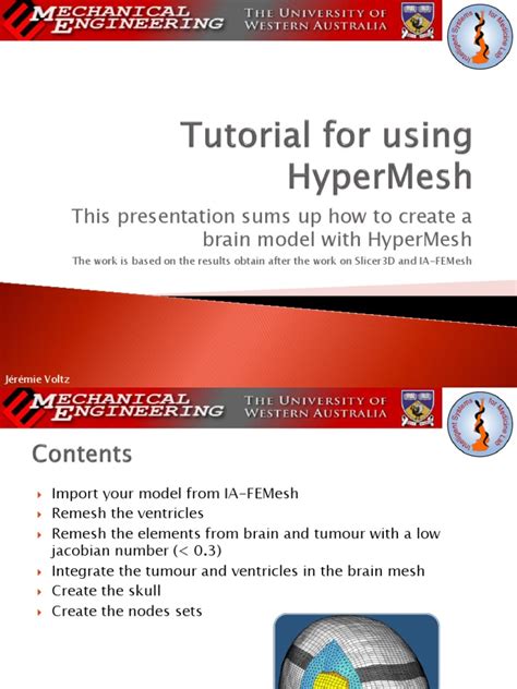 HyperMesh Tutorials 的图像结果