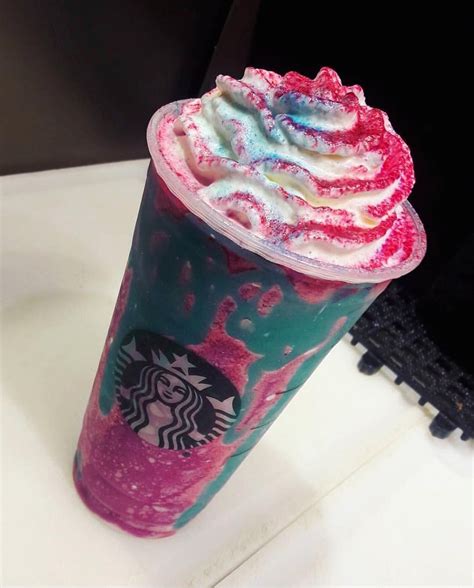 Starbucks Unicorn Frappuccino | Starbucks drinks, Starbucks recipes ...