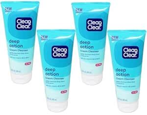 Clean & Clear Oil Free Deep Action Cream Cleanser : Amazon.in: Beauty