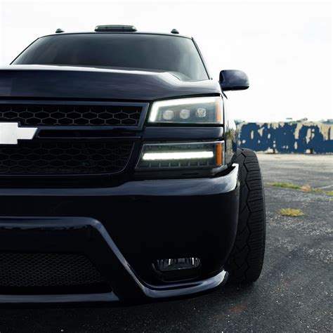 2003-2007 Chevrolet Silverado (Cateye) Alpharex Nova LED Headlights ...