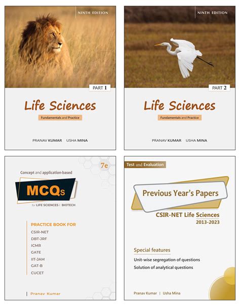 Buy Pathfinder Academy : CSIR-JRF-NET Life Sciences Four Book Combo Set ...