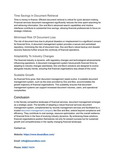 PPT - Benefits Of A Document Management System For Financial Firms (1 ...