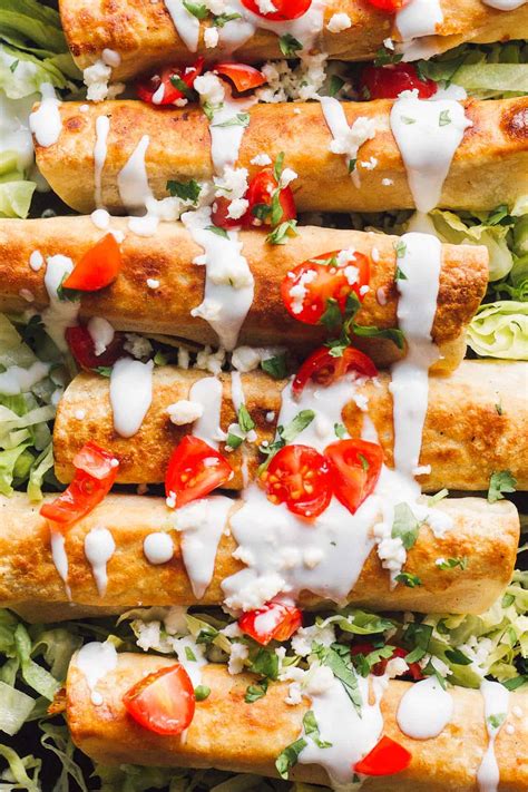 Chicken Flautas Recipe (Fried) - Easy Chicken Recipes
