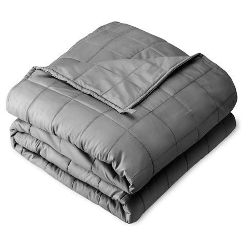 Bare Home Cotton Twill Weighted Blanket & Reviews | Wayfair