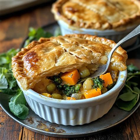 Hearty Roasted Autumn Vegetable Pot Pies: The Perfect Meatless Fall ...