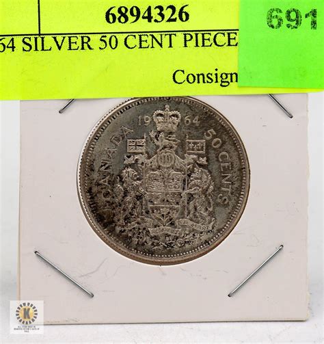 1964 SILVER 50 CENT PIECE