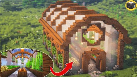Image result for Minecraft Greenhouse Tutorials Small