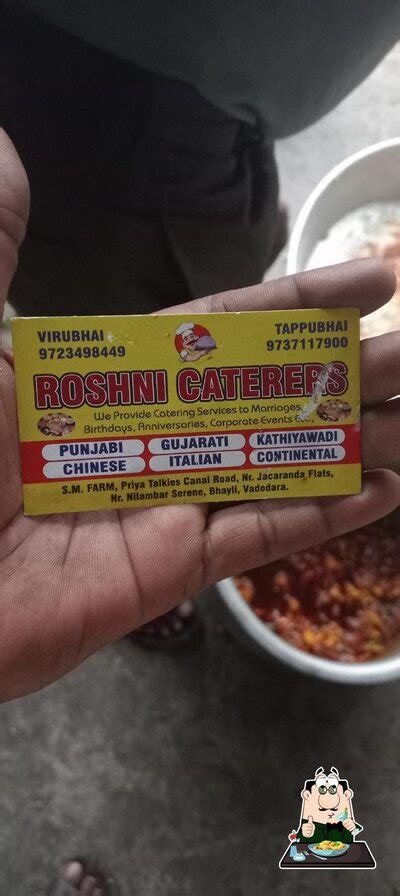 Roshni catering services, Vadodara - Restaurant menu, prices and reviews