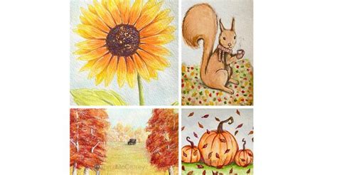 Image result for Fall Watercolor Basics Tutorial