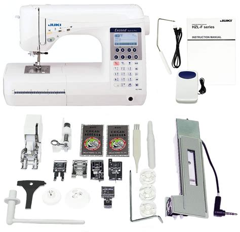 Buy Juki HZL-F400 Exceed Series Computer Sewing Quilting Machine,White ...