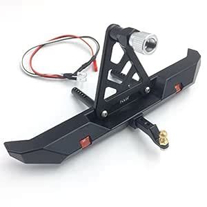 Buy KYX Racing Alloy Rear Bumper w/Spare Tire Rack For 1/10 RC Crawler ...