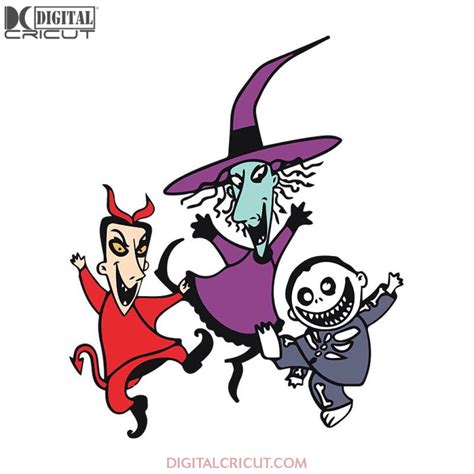 The Nightmare Before Christmas Lock Shock And Barrel Drawing