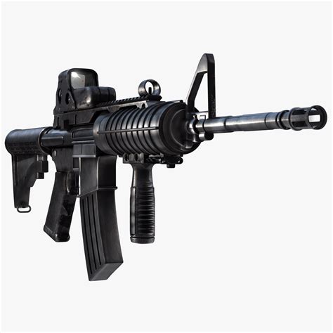 M4A1 Assault Rifle 3D | CGTrader