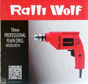 Ralli Wolf RD10 10 MM DRILL MACHINE RD10 Pistol Grip Drill Price in ...