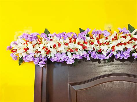 Buy CRAFTING INFINITY Ivory Ruby and Lilac Floral Affair Artificial ...